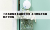 小孩黑客攻击美国白宫网络_小孩黑客攻击美国白宫电视