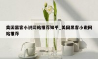 美国黑客小说网站推荐知乎_美国黑客小说网站推荐